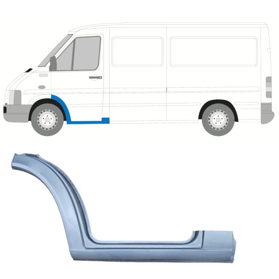 Laiptas už Volkswagen LT 1996-2005 / Kairė 16546