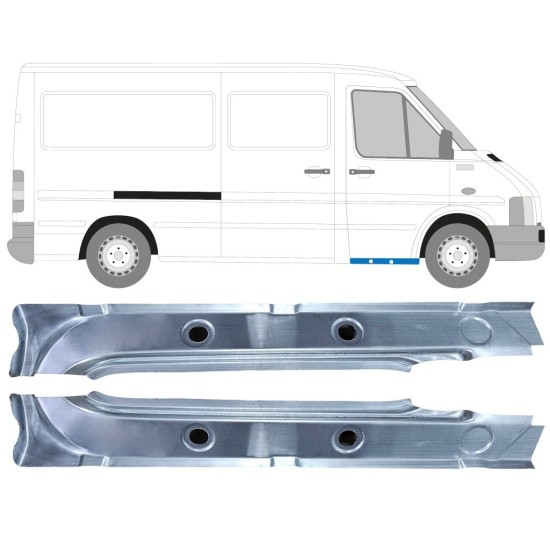 Priekinė vidinė dalis už Volkswagen LT 1996-2005 / Kairė + Dešinė 16581