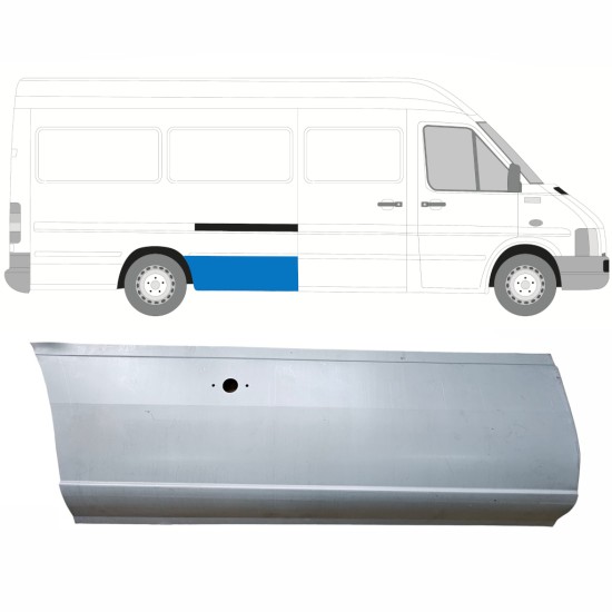 Galinė arka su skylėmis už Volkswagen LT 1996-2005 / Dešinė 13999
