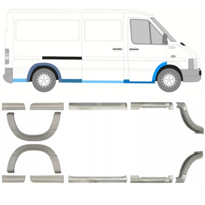 Remonto komplektas už Volkswagen LT 1996-2005 / Kairė + Dešinė / 14388