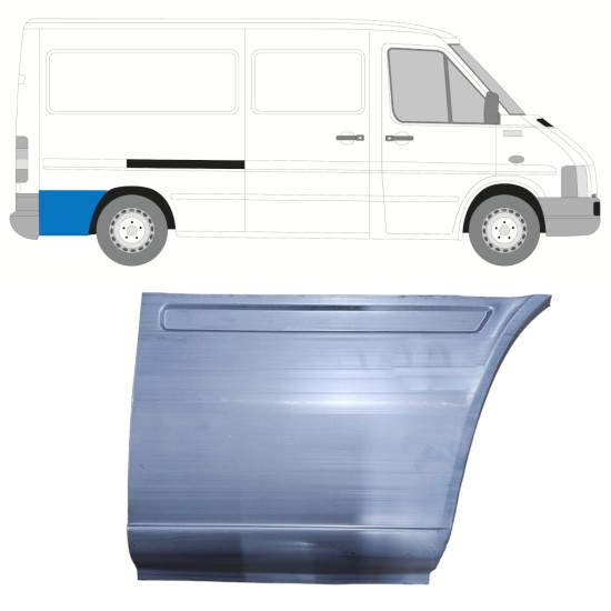 Galinės arkos galinė dalis už Volkswagen LT 1996-2005 / Dešinė 13471