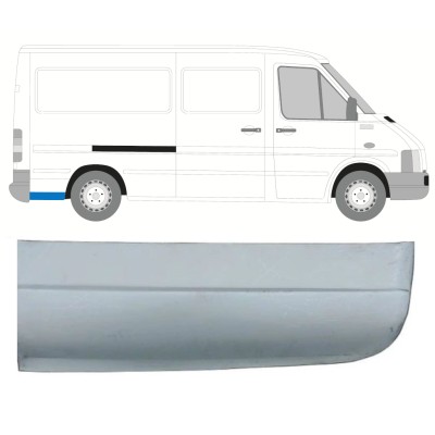 Galinės arkos apatinė dalis už Volkswagen LT 1996-2005 / Dešinė 13836