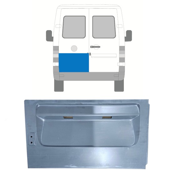 Galinių durų dalis už Volkswagen LT 1996-2005 / Kairė 16588