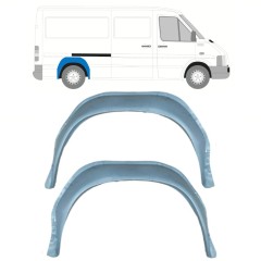 Vidinė galinė arka už Volkswagen LT 1996-2005 / Kairė = Dešinė (simetriška) / Rinkinys 14177