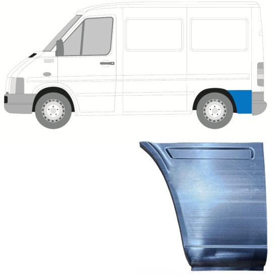 Galinio sparno dalis už galinio rato už Volkswagen LT 1996-2005 / Kairė 13434
