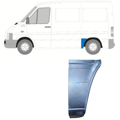 Galinės arkos priekinė apatinė dalis už Volkswagen LT 1996-2005 / Kairė 13435