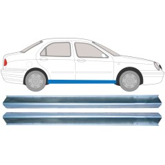 Slenkstis, apatinė už Lancia Lybra 1995-2005 / Kairė + Dešinė / Rinkinys 9434