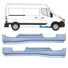 Slenkstis apatinė durų priekinių už Nissan NV400 2010- / Kairė + Dešinė 15699