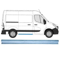 Slenkstis apatinė durų slankiojančių už Renault Master 2010- / Dešinė 14917