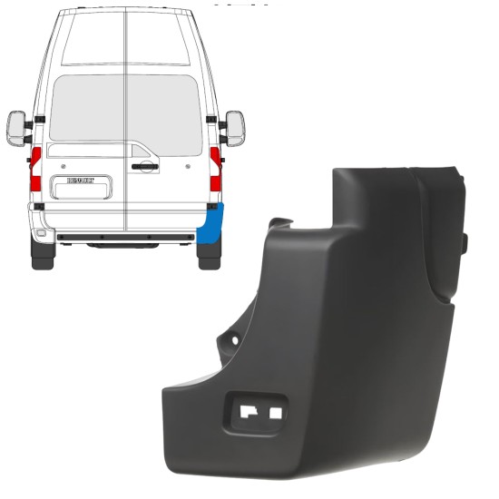 Galinio bamperio kampas už Renault Master 2010-2024 / Dešinė 17237