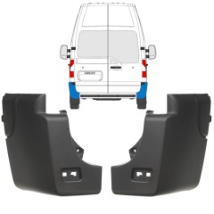 Galinio bamperio kampas už Renault Master 2010-2024 / Kairė + Dešinė / Rinkinys 17238