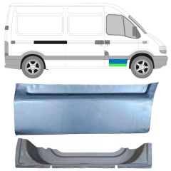 Priekinių durų vidinė + išorinė dalis už Renault Master 1998-2010 / Dešinė / Rinkinys 16874