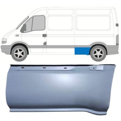 Galinė arka už Nissan Interstar 2002-2010 / Kairė 16906