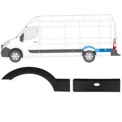 Sparno juosta už Opel Movano 2010-2021 / Kairė / Rinkinys 13283