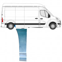 Galinės arkos priekinė dalis už Renault Master 2010- / Dešinė 12846