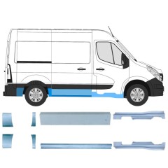 Remonto komplektas už Renault Master 2010- / Kairė + Dešinė / 14925