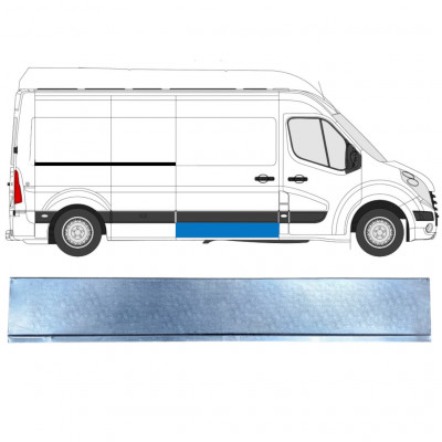Stumdomų durų dalis už Renault Master 2010- / Dešinė 12649