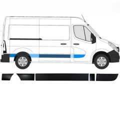 Juostelių rinkinys už Opel Movano 2010-2021 / Dešinė / 13913