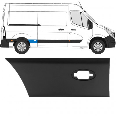 Sparno juosta galinio sparno su lempa už Renault Master 2010- / L2 / Dešinė 10930