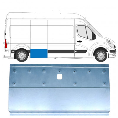 Šono dalis už Renault Master 2010- / Kairė = Dešinė (simetriška) 12841
