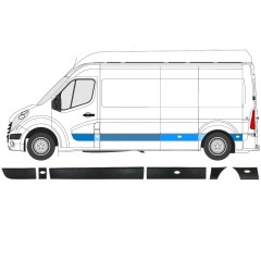 Juostelių rinkinys už Opel Movano 2010-2021 / Kairė / 13919