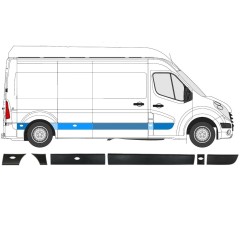Juostelių rinkinys už Opel Movano 2010-2021 / Dešinė / 13917
