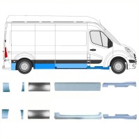 Remonto komplektas už Renault Master 2010- / Kairė + Dešinė / 14927