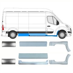 Remonto komplektas už Renault Master 2010- / Kairė + Dešinė / 10064