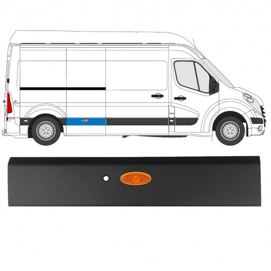 Sparno juosta PDC už Renault Master 2010- / LWB / Dešinė /  10912