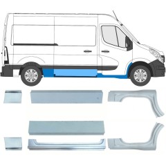 Remonto komplektas už Renault Master 2010- / Kairė + Dešinė / 10063