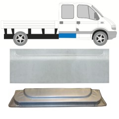 Galinių durų vidinė + išorinė dalis už Renault Master 1998-2010 / Kairė = Dešinė (simetriška) / Rinkinys 9798