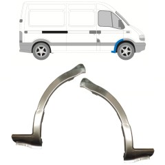 Lankas prie priekinio rato už Renault Master 1998-2010 / Kairė + Dešinė / Rinkinys 15356