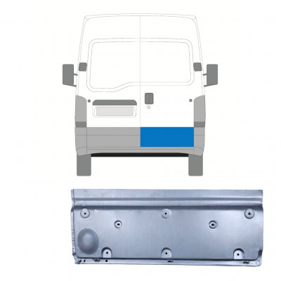 Galinių durų dalis už Renault Master 1998-2010 / Dešinė 11409