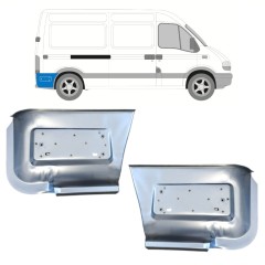 Galinio sparno dalis už galinio rato už Renault Master 1998-2010 / Kairė + Dešinė / Rinkinys 16140