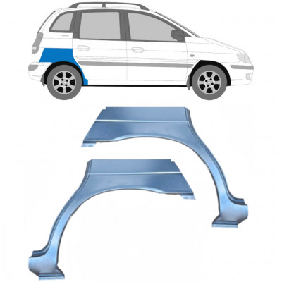 Galinė arka už Hyundai Matrix 2001-2010 / Kairė + Dešinė / Rinkinys 9211