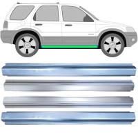 Slenkstis apatinė + vidinė slenksčio dalis už Ford Maverick 2001-2008 / Kairė + Dešinė / Rinkinys 14856