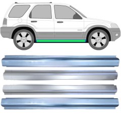 Slenkstis apatinė + vidinė slenksčio dalis už Ford Maverick 2001-2008 / Kairė + Dešinė / Rinkinys 14856