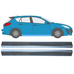 Slenkstis, apatinė už Mazda 3 2009-2013 / Kairė + Dešinė / Rinkinys 15013