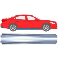 Slenkstis apatinė dalis už Mazda 6 2012-2024 / Kairė + Dešinė / Rinkinys 16979