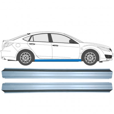 Slenkstis, apatinė už Mazda 6 2007-2012 / Kairė = Dešinė (simetriška) / Rinkinys 10495