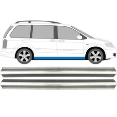 Slenkstis, apatinė už Mazda MPV 1999-2006 / Kairė = Dešinė (simetriška) / Rinkinys 10437