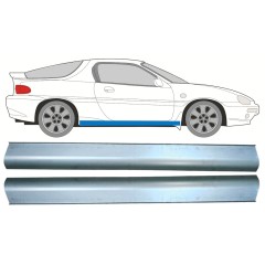 Slenkstis, apatinė už Mazda MX-3 1992-1998 / Kairė = Dešinė (simetriška) / Rinkinys 9501