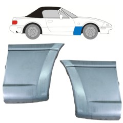 Sparno apatinė dalis už Mazda MX-5 1989-1998 / Kairė + Dešinė / Rinkinys 9830