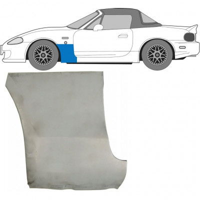 Sparno apatinė dalis už Mazda MX-5 1998-2005 / Kairė 6700