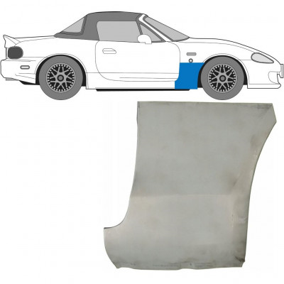 Sparno apatinė dalis už Mazda MX-5 1998-2005 / Dešinė 6699