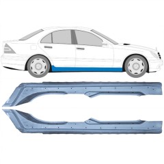 Visas slenkstis už Mercedes C-Class W203 2000-2007 / Kairė + Dešinė / Rinkinys 10419