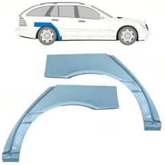Galinė arka už Mercedes C-Class W203 2000-2007 / Kairė + Dešinė / COMBI / Rinkinys 9100