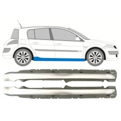 Visas slenkstis už Renault Megane II 2003-2012 / Kairė + Dešinė / Rinkinys 9934