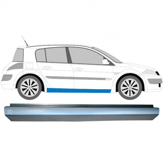 Slenkstis, apatinė už Renault Megane 2003-2012 / Dešinė 6960