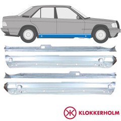 Visas slenkstis už Mercedes 190 W201 1982-1993 / Rinkinys 10906